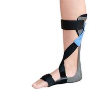 Ankle Foot Orthosis Support, Foot Drop Brace Splint Ankle Foot Orthosis Walking with Shoes or Sleeping for Stroke Hemiplegia(Left,XL)
