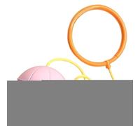 Ankle Skip Ball, LED Skipping Toy, Jump Ring Game, Flashing Motion Sensor, Soft Elastic Attachment, for Girls Teens Kids Adults Interactive Outdoor Fitness School Playground Backyard Activities