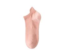 Ankle Socks Thin Cotton Socks Women's Thin Athletic Running Low Cut No Show Socks with Heel Tab Riscaldabili Calze Donna Telecomando, Colore: rosa., Taglia unica