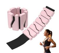 Ankle Weights - Regolabile Wrist Weights | 2 x Hand Weights For Women, regolabile in silicone Wrist Strap Pilates Equipment Bracciale supporto per camminare, balletto, fitness
