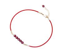 Anklet Women's Red Rope Antique Retro Personality Student Fine Sections