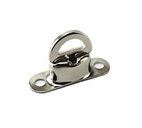 ANKO PLANEN Set da 10 chiusure a rotazione per occhielli ovali 22,5 mm x 13,5 mm, chiusura a vite, acciaio inox (Nirosta), per teli/teloni