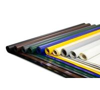 ANKO PLANEN Telone per camion 700g/m² in PVC - extra resistente - con occhielli e senza occhielli - Telone di copertura premium (Antracite, 7,5m x 4m, senza occhielli)