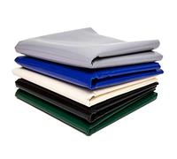 ANKO PLANEN telone per camion in PVC 480 g/m², metraggio senza occhielli - resistente allo strappo e impermeabile, telone industriale di protezione/copertura (3 m x 4 m, Bianco RAL9010)