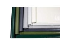 ANKO PLANEN Telone PVC per camion 600 g/m², larghezza 1,5 m, venduto al metro senza occhielli - resistente allo strappo, anti-UV e antigelo, per legna e frangivista (Verde RAL6005)