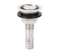 ANKROYU 316 Acciaio Inossidabile Attraverso la valvola dello Scafo, Adattamento di sfiato Dritto da 16 mm con Filo Completo, Raccordo di penetrazione dello Scafo per Barche Marine