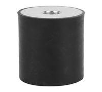 ANKROYU 4 pz supporto in gomma filettatura femmina anti vibrazione ammortizzatore a bobina M6 supporto in gomma ammortizzatore resistente per compressori d'aria motori pompe pe (Di 30 * 30 m8)