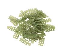 ANKROYU 50 pezzi Premium Gancio per pesca alla carpa Ferma perline Grado professionale Durevole Materiale PP Perline per gancio per accessori per la pesca alla carpa in stile europ