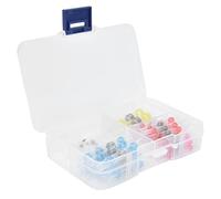 ANKROYU 50 pz Connettori per cavi termorestringenti Terminali elettrici di grado marino Nessuna saldatura Nessuna crimpatura Installazione semplice per progetti di cablaggio domest