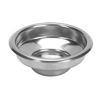 ANKROYU 58 mm a doppia strati a doppia dosi a doppia dosi cesto in acciaio inossidabile manico senza fondo tazza per la macchina da caffè semi automatica perfetta per baristi e caf (Singolo porzione)