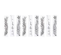 ANKROYU 9 pezzi di cartelle per goffratura in plastica con fiori, accessori per piatti in rilievo fatti a mano fai-da-te per la creazione di biglietti, scrapbooking, progetti artig