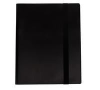 ANKROYU 9 Pocket Trading Card Binder 360 slot premium durevole impermeabile per materiale sportivo Titolo dell'album Sports Organizer Book per i collettori Baseball Football Pokémo (NERO)