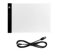 ANKROYU A4 LED Art Stencil Board Light Pad ultra sottile Luminosità regolabile Tracing Dracing Table Board per artisti per bambini Designer di artisti Schizzo che si calligrafia ma