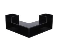 ANKROYU Acquario Tunnel sotterraneo Decorazione per acquario Canale in plastica a doppio ingresso Decorazione per paesaggio acquatico per serbatoi di acqua salata d'acqua dolce