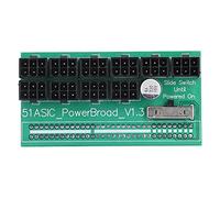 ANKROYU Adattatore di alimentazione universale a 6 pin per server, convertitore di potenza ad alte prestazioni, scheda PCB resistente per alimentatori server DPS 1200FB 1200QB PS 2