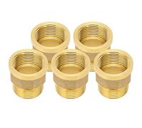 ANKROYU Adattatore G3/4 Connettore Accoppiatore Adattatore I raccordi per irrigazione per Giardini in Ottone per l'irrigazione Accessori di Riparazione del 5pc Set Dureble Thread