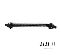 ANKROYU Adjustable Gate Spring Heavy Duty Automatic Door Closer Rustproof Carbon Steel Hinge for Garden Gates Wooden Boxes Fence Gates 533g with Installation Accessories