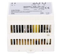 ANKROYU Alimentatore con interruttore Montaggio su guida DIN Convertitore di potenza di livello industriale con uscita 24 V 1,5 A con protezione da sovraccarico per sistemi di auto