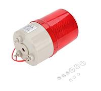 ANKROYU Allarme Mini Motore Rosso 220v 100db, Avvisatore Acustico con Cicalino, Allarme Elettrico Acustico Industriale Bem-1081j Per Piccoli Ascensori, Messaggio di Avviso Per Veicoli da Trasporto Le