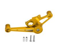 ANKROYU ALTA PRESTAZIONE BICICLETTA CATENA TENSIONATORE Premium in lega di alluminio per bici stabilizzatore per cambio a ingranaggi lisci su mountain road da corsa a ingranaggi fi (Oro)