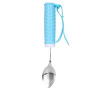 ANKROYU Anziani Stoviglie in Silicone, Stoviglie Antiscivolo Cucchiaio da Mangiare Cucchiaio Forchetta Cibo Mangiare Accessori Per La Vita Quotidiana Per Disabili, Portatori di Handicap