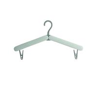 ANKROYU Appuntamento da viaggio pieghevole con clips Ultra leggero portatili portatili portatili per asciugatura per calzini in mutande da campeggio ABS in plastica 7.56x2.09x0.39i (Verde)