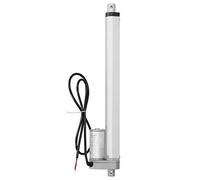 ANKROYU Attuatore lineare elettrico 300N, corsa da 300 mm, putter motorizzato per impieghi gravosi di grado industriale, per tavoli elevabili, letti reclinabili, con cambio chiuso, (12 V CC)