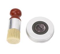 ANKROYU Balsamo per mobili in pelle con pennello 100g Unguento nutriente a rapido assorbimento per divani, scarpe, borse, giacche, sedili auto, protezione