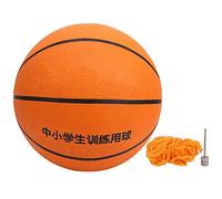 ANKROYU Basket di gomma professionale ad alto rimbalzo non slittamento durevole per il gioco sportivo di allenamento esterno interno per adolescenti adulti arancione 1pc con ago