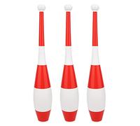 ANKROYU Bastoncini da giocoliere Professionali Set da 3 Pezzi Materiale TPR Prestazioni acrobatiche per Giochi all'aperto Allenamento per coordinazione Occhio-Mano 52x9 cm Colorato