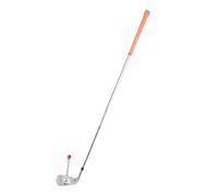 ANKROYU Bastone di allineamento da golf Indicatore di direzione di scheggiatura da golf Aiuto per l'allenamento dello swing regolabile con struttura in lega di alluminio resistente per la (Rossa)