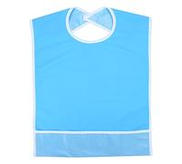 ANKROYU Bavaglini da Pranzo, Bavaglini da Pranzo Per Anziani, Protezioni Per Indumenti Resistenti alle Intemperie Attrezzatura da Esterno(Cielo blu)