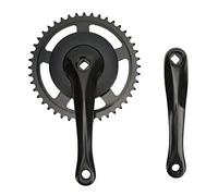ANKROYU Bicycle Gru Sprocket 44T Alta Prestazione ANODIZZATA in Lega di Alluminio Montagna Bike Chainring DUREBLE Lightweight per Il CICLING di Fuori Strada Centro Gru 170MM
