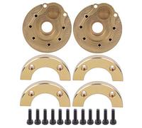 ANKROYU Bilancio contrappeso Anteriore Posteriore Rimovibile Universale Fit Peso Trx4 RC Crawler Accessori di aggiornamento di Alta qualità Materiale di Rame di Alta qualità Oro C