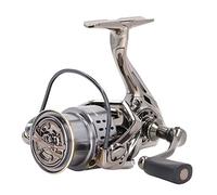 ANKROYU Bobina di pesca rotatura da pesca della pesca 5.2: 1 reel di rotazione della fusione a fusione di marcia con uscita per pesca per pesca pesca pesca lieve durevole e regolar (3000)