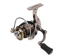 ANKROYU Bobina di rotazione in metallo, bobina di pesca del rapporto manico CNC, tazza di linea poco profonda obliqua per lancio lungo, recupero della mano destra sinistra, 253 g l (EVO1000)