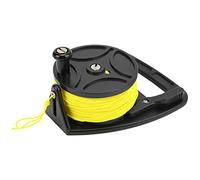 ANKROYU Bobina per Scarpe Immersioni Bobina di Dito Professionale subacciglia con Immersione con avvolgitore a Filo Liscio Durevole Linea di Nylon per Grotta Immersione in immersio (Nero)