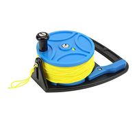ANKROYU Bobina per Scarpe Immersioni Bobina di Dito Professionale subacciglia con Immersione con avvolgitore a Filo Liscio Durevole Linea di Nylon per Grotta Immersione in immersio (Blu)