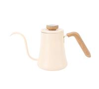 ANKROYU Bollitore per caffè a collo di cigno in acciaio inossidabile 600ML versare sopra caffettiera con coperchio termometro Controllo preciso del flusso d'acqua per uso domestico