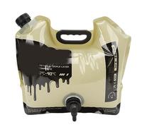 ANKROYU Borsa di Container per Acqua Pieghevole Vettore d'Acqua Pieghevole Riutilizzabile Portatile per Campeggio da Viaggio da Viaggio da Cibo 8L Materiale Alimentare (Cachi)