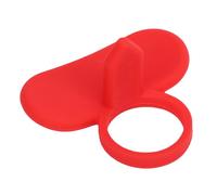 ANKROYU Bracciale da Allenamento Professionale per Biliardo Bracciale in Silicone Regolabile Stecca da Biliardo Aiuto Sportivo per Principianti Giocatori avanzati Migliora la preci (Rossa)