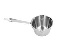 ANKROYU Butter Milk Warmer Pot 304 Stainless Steel Thickened Fast Heating Butter Melting Pan with 2 Pour Spouts for Cooking Melting Cheese Chocolate and Heating Small Portions (120 ml)