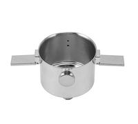 ANKROYU Caffettiera portatile da versare sopra, in acciaio inox, riutilizzabile, cono, filtro gocciolatore per caffè, design preparato a mano, per casa, viaggi, ufficio, materiale