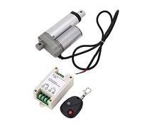 ANKROYU Calza 50 mm 750 N spinta, interruttore di limite integrato a 10 mm al secondo, attuatore lineare elettrico, protezione in lega di alluminio IP65, azionamento della tempera (Riduci a