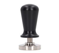 ANKROYU Capo in polvere martello costante elasticità inossidabile in acciaio inossidabile manomissione del caffè per casa nero (53 mm/2.1in)
