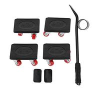 ANKROYU Carrello elevatore per mobili, set di attrezzi per spostare attrezzature pesanti, kit di trasporto con cursore a rulli per divano, frigorifero, armadio, plastica e ferro, c
