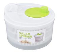 ANKROYU Centrifuga per insalata, grande 3 litri, asciuga verdure in plastica e scolapasta, strumento da multifunzionale per lavare frutta e verdura