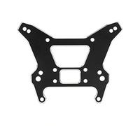 ANKROYU CNC Front Shock Tower Alluminio Attacco a piastra ammortizzante per shock per ZD Racing 1/7 VEICOLO DESERT RC Nero 84 x 66 mm Resistenza all'usura ad alta resistenza Easy I