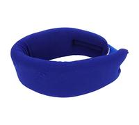 ANKROYU Collare Cervicale Regolabile, Collare Cervicale in Schiuma Morbida, Tutore Per Il Collo, Scaldacollo Cervicale, Anello in Spugna Per La Cura del collo Domestico Blu Scuro(L)