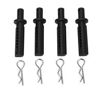 ANKROYU Colonna a guscio per auto RC in acciaio in plastica pesante con clip R per ZD Racing MX07 1/7 fuori strada Off Road RC Assorbimento Assorbimento Assorbimento Altezza regol